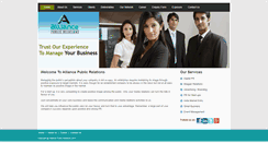 Desktop Screenshot of proalliancepr.com
